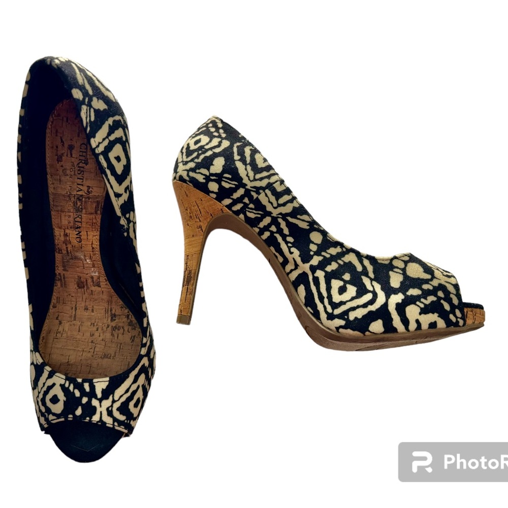 Open toe heels
